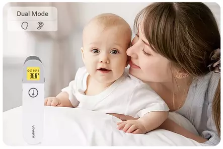 Digitaalinen otsa-/korvakuumemittari - Kuumemittari - 49270 - 7