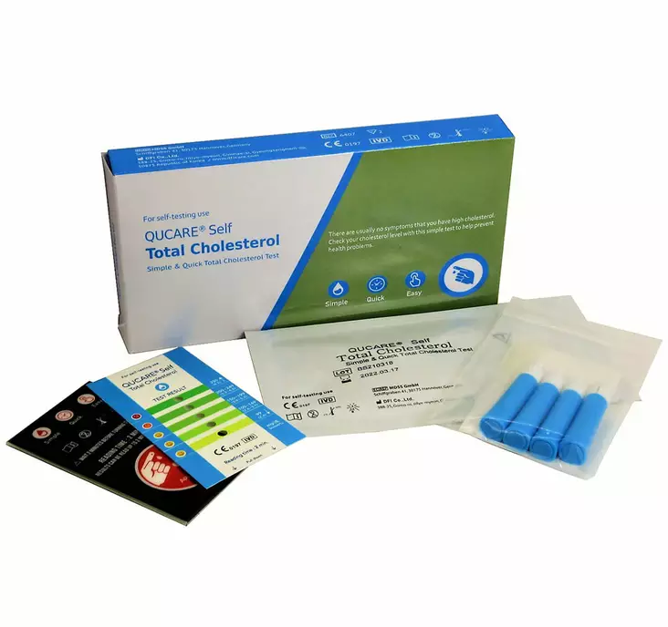 Kokonaiskolesterolitesti Qucare - Terveystestit - 00152 - 1