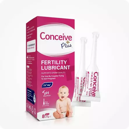 Conceive Plus liukuvoide 8 kpl - Siittiöystävällinen Liukuvoide - 00913 - 4