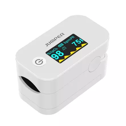 Pulssioksimetri OLED näytöllä - Happisaturaatiomittari - 00499 - 6